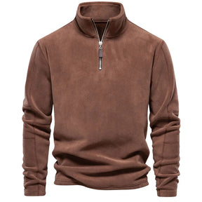Moletom Masculino Soft de Lã Romenzi RZ973 em detalhe, peça aconchegante com isolamento térmico, versátil para passeios casuais e saídas noturnas.
