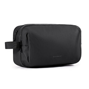Nécessaire Bagsmart Romenzi Murphy RZ676 em destaque, modelo sofisticado disponível em azul, preto e cinza que oferece organização, estilo e praticidade.