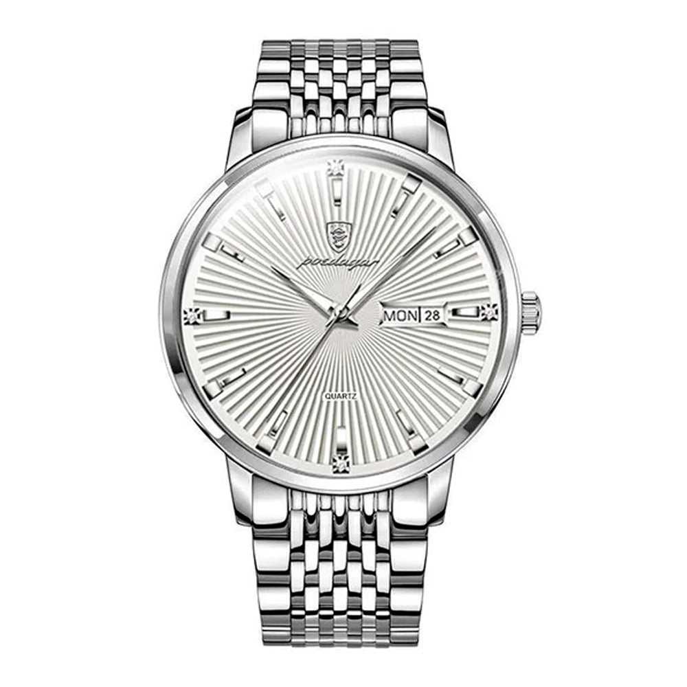 Relógio Masculino Luxo Romenzi Slim RZ725 com design slim sofisticado, resistente à água e feito em materiais premium que unem conforto, leveza e estilo.