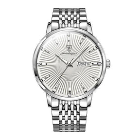Relógio Masculino Luxo Romenzi Slim RZ725 com design slim sofisticado, resistente à água e feito em materiais premium que unem conforto, leveza e estilo.