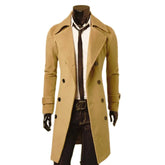 Sobretudo Masculino Abotoamento Duplo Romenzi RZ095