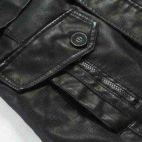 Sobretudo Masculino de Couro Romenzi RZ096, confeccionado em couro premium com design elegante e proteção ideal para os dias mais gelados.