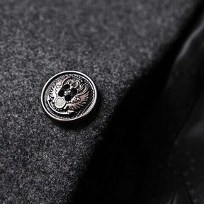 Sobretudo Masculino Grife Romenzi RZ094, com corte refinado e tecido premium, ideal para um visual elegante e sofisticado em estações frias.