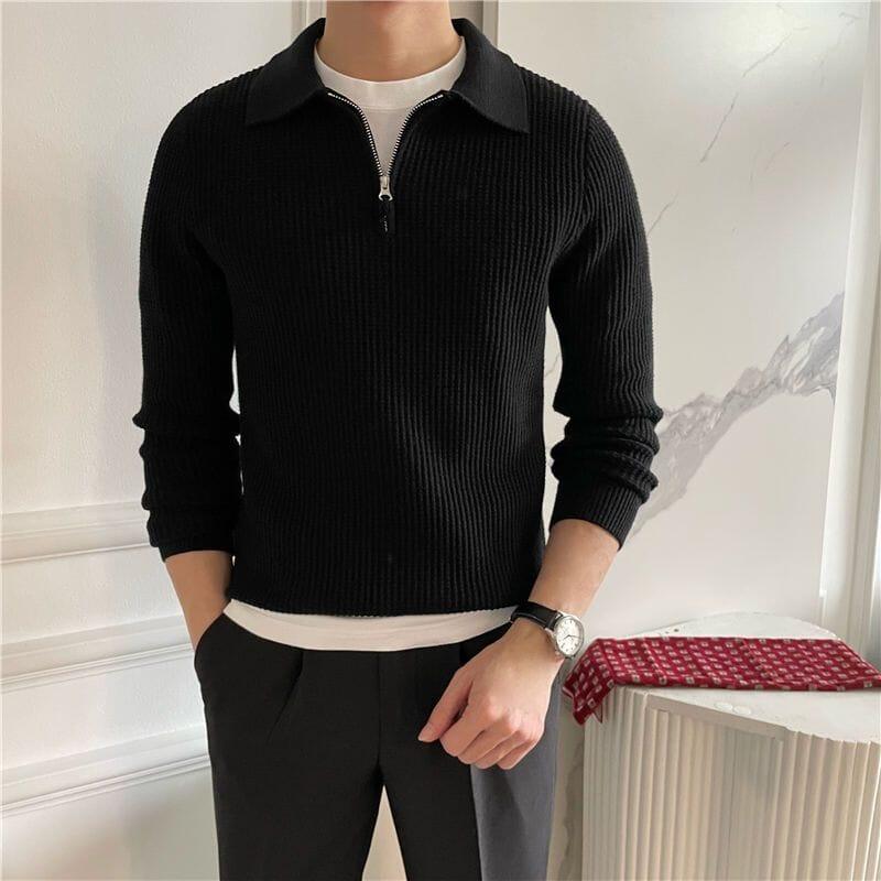 Suéter Masculino Elegante Romenzi RZ756 em detalhe, peça refinada que oferece conforto, durabilidade e estilo sofisticado para diferentes combinações.