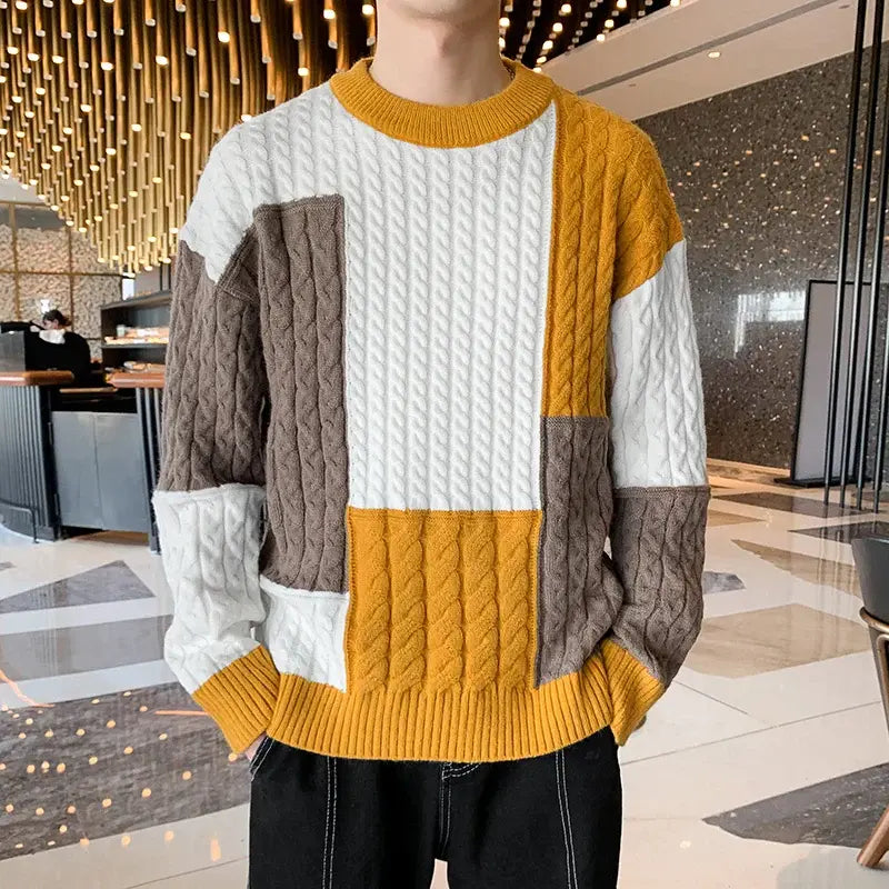 Suéter Masculino Street Romenzi RZ049 com design moderno, confeccionado em materiais de alta qualidade, perfeito para looks casuais e urbanos.
