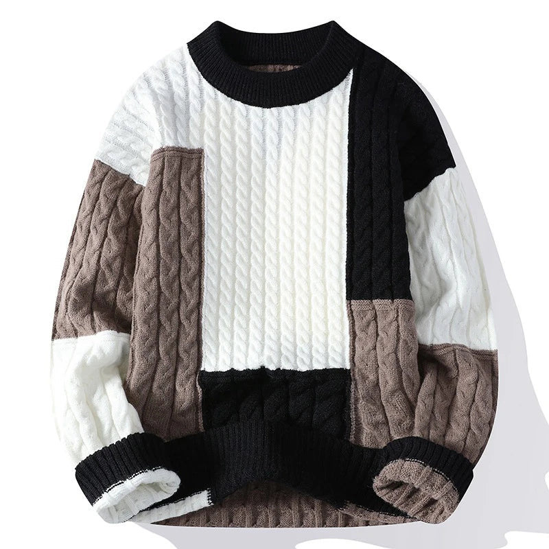 Suéter Masculino Street Romenzi RZ049 com design moderno, confeccionado em materiais de alta qualidade, perfeito para looks casuais e urbanos.