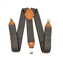 Suspensório Masculino Moda Romenzi RZ772 feito com materiais de alta qualidade, com ajuste confortável e design sofisticado para ocasiões formais.