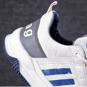 Tênis Casual Masculino Ortopédico Sayd Romenzi RZ335, revestimento premium, costuras reforçadas e suporte ortopédico para máximo conforto.