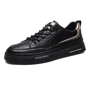 Tênis Masculino Romenzi RZ374 em microfibra com cadarço, sola de borracha e palmilha em E.V.A. Ideal para estilo casual com conforto.